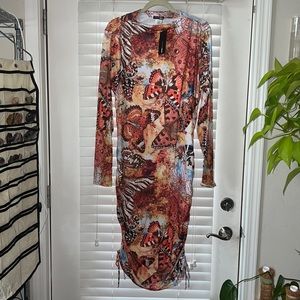 Fashion nova Butterfly Dress